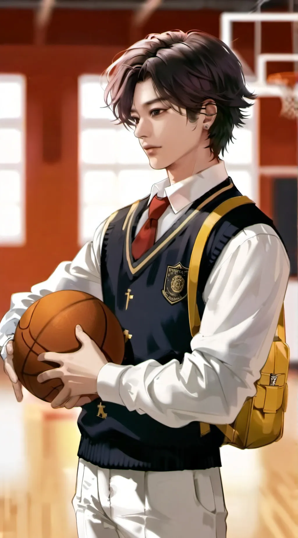 ai character: Dylan-❤️#♥︎ background