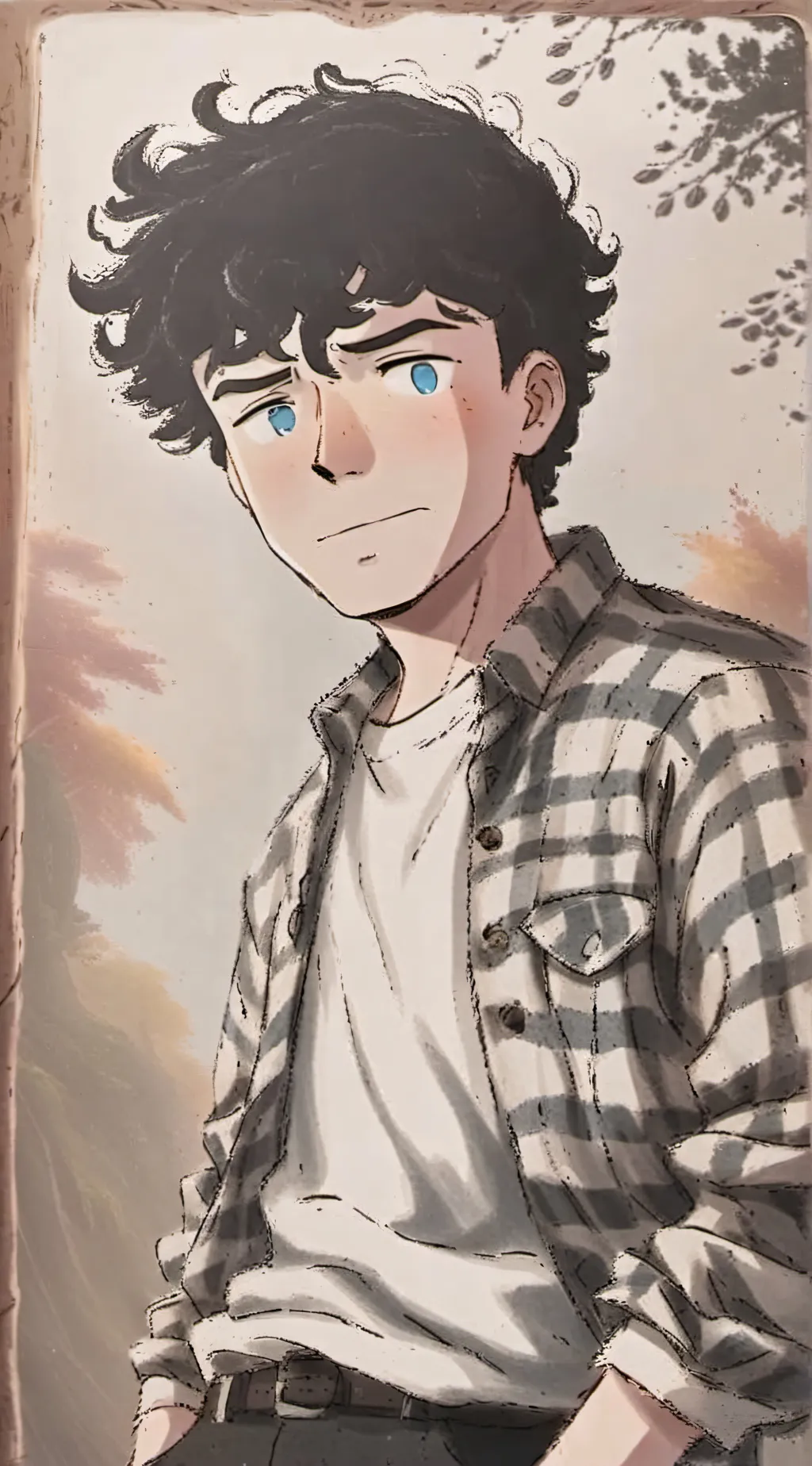 ai character: Charlie Spring background