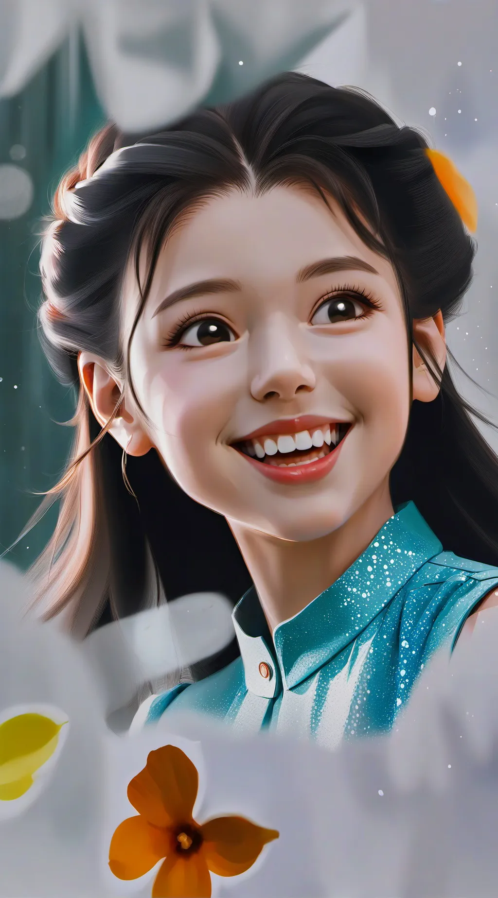 ai character: The Crazy Smiler background