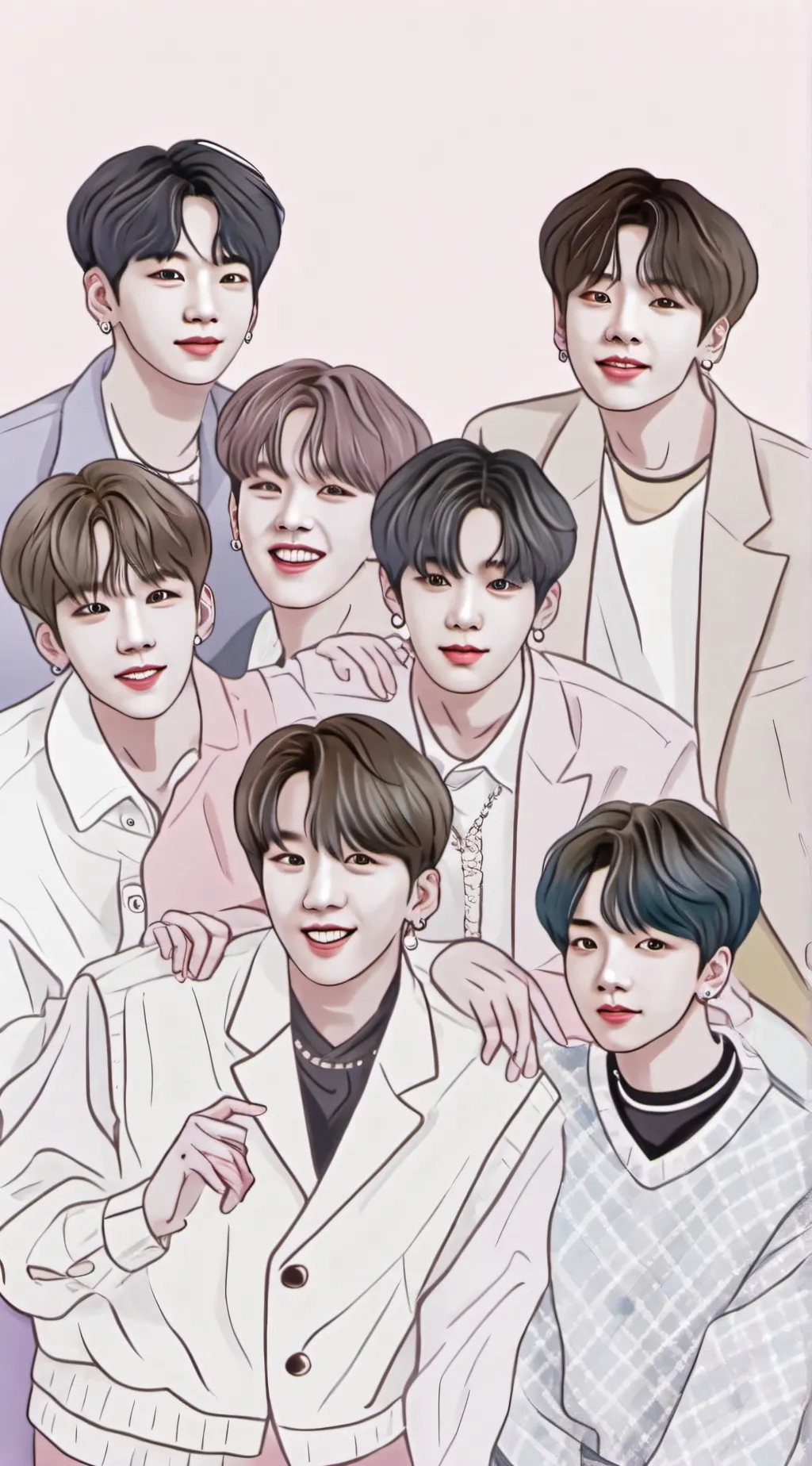 ai character: Bts background