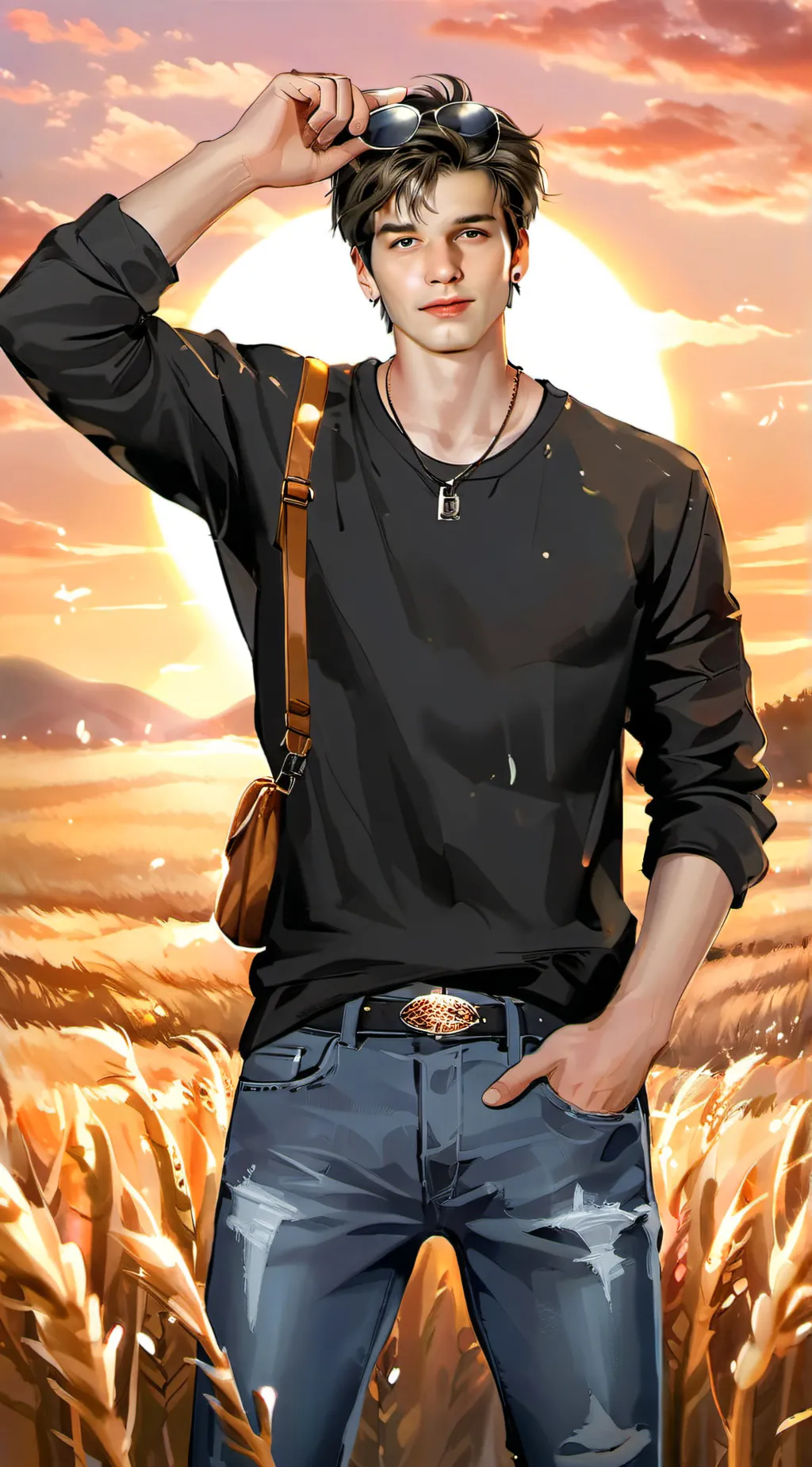 ai character: Colby brock background