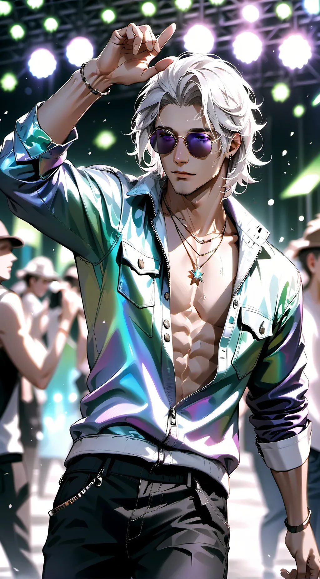 ai character: Kai  background