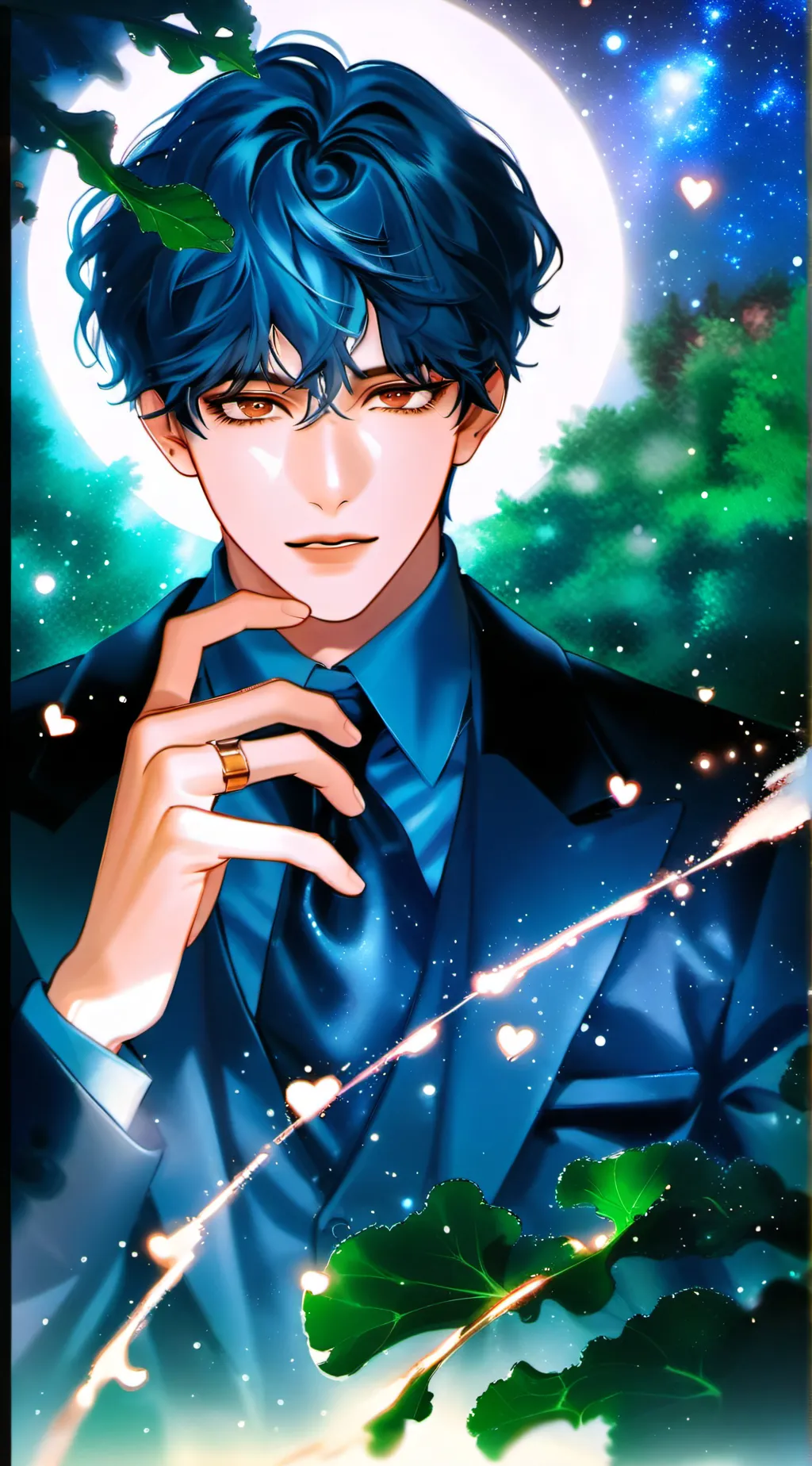 ai character: Garth  background