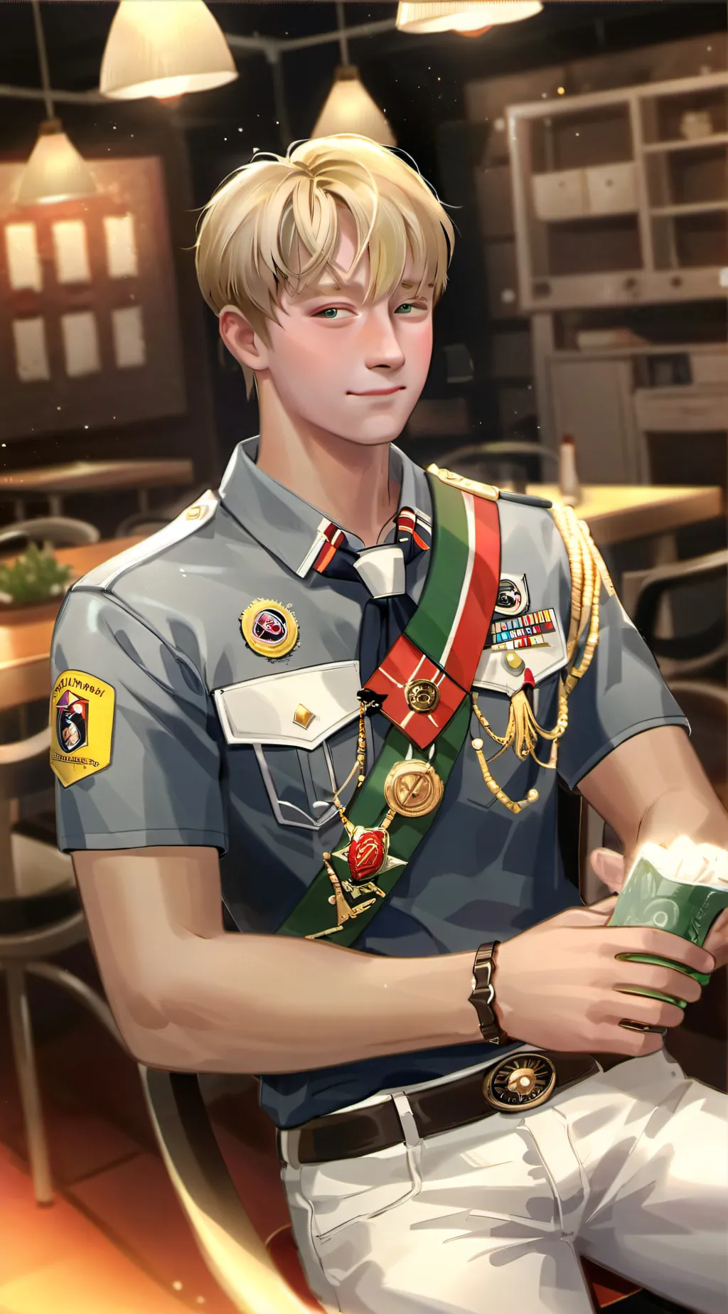 ai character: Edward  background