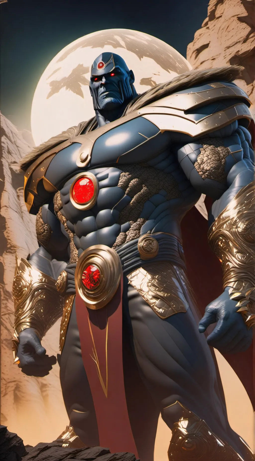 ai character: Darkseid background
