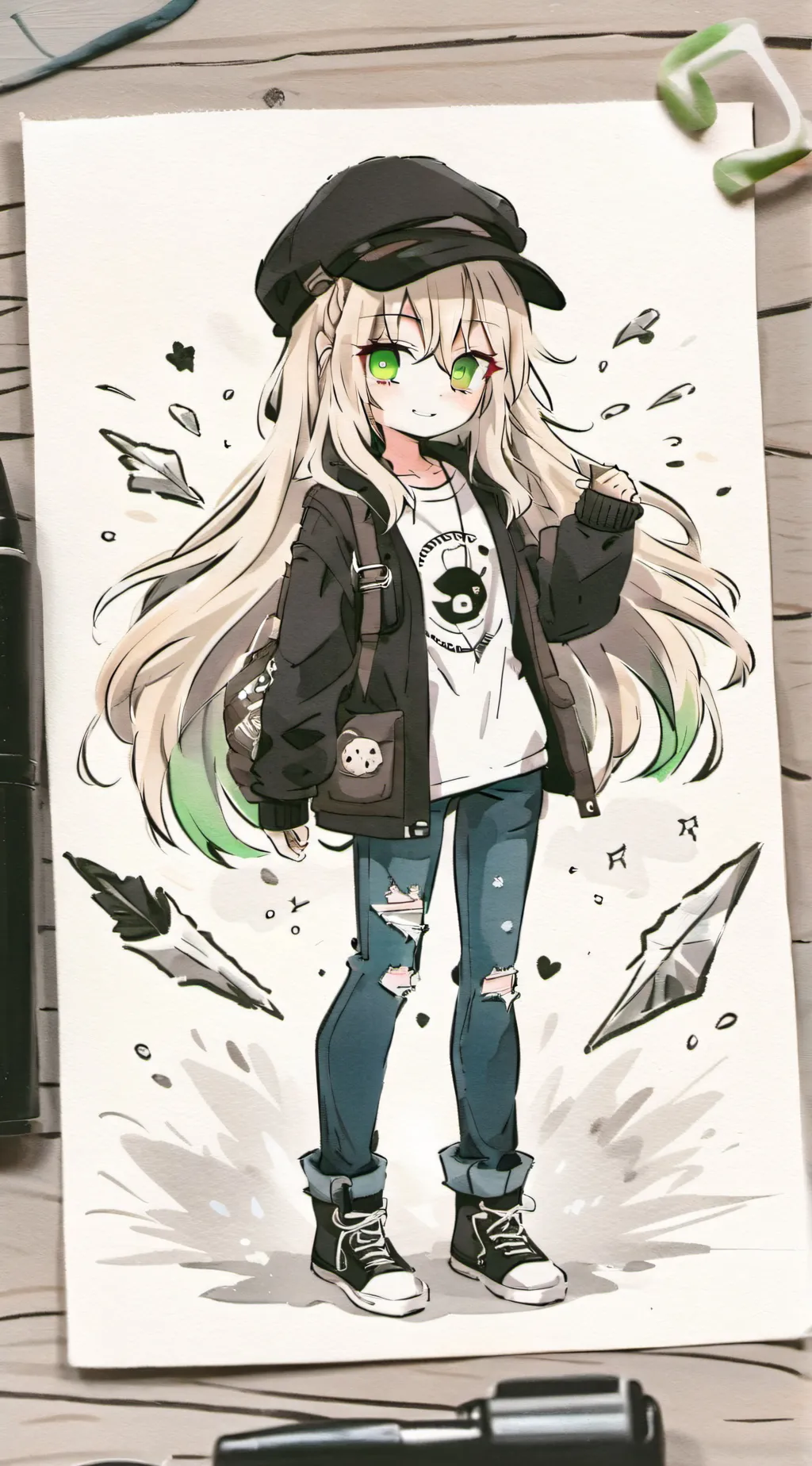 ai character: no background