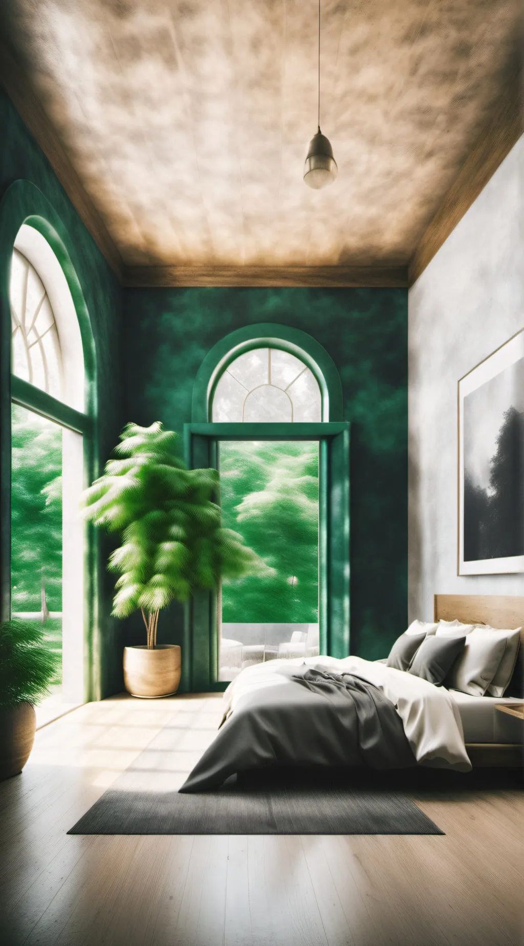 ai character: Titans in ur room background