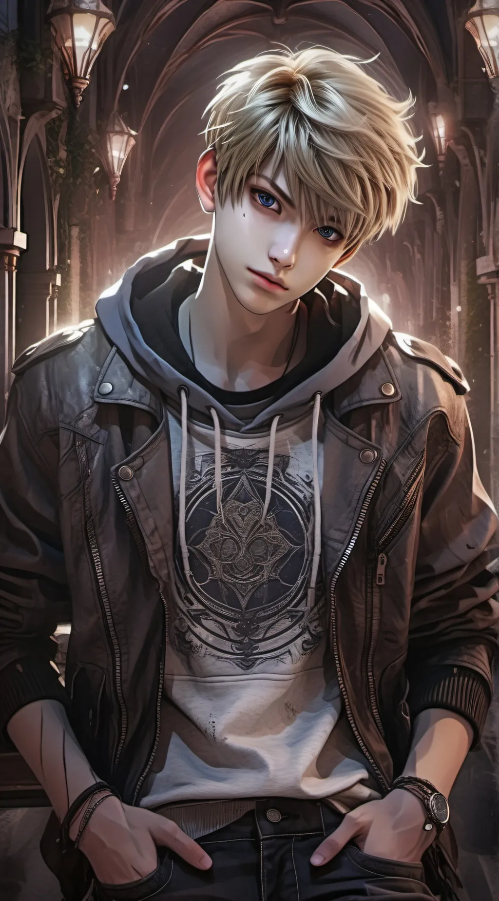 ai character: Peter background