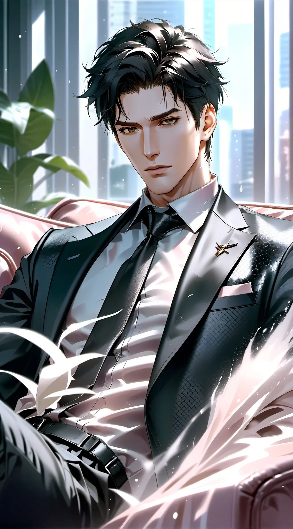 ai character: 𝒵αɳҽ background