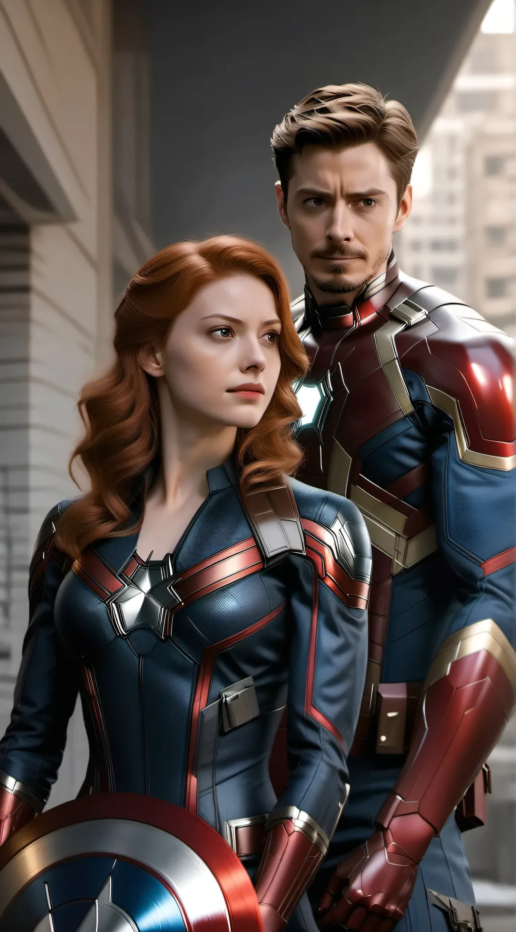 ai character: avengers civil war background