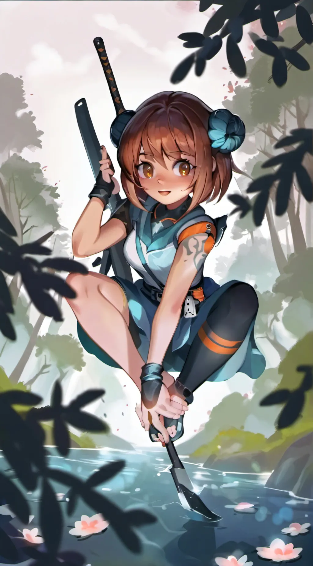 ai character: Myra background