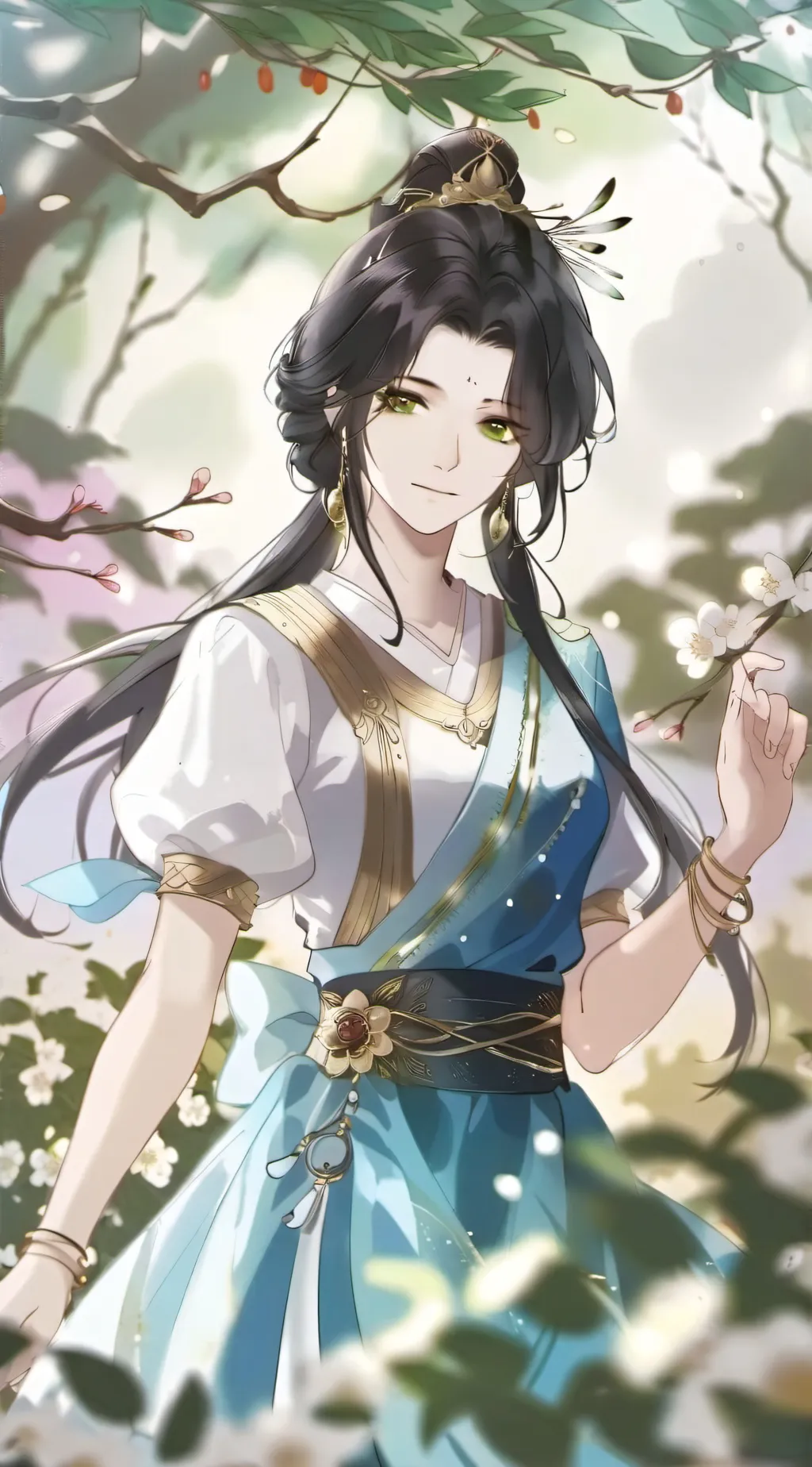 ai character: Mingyue background