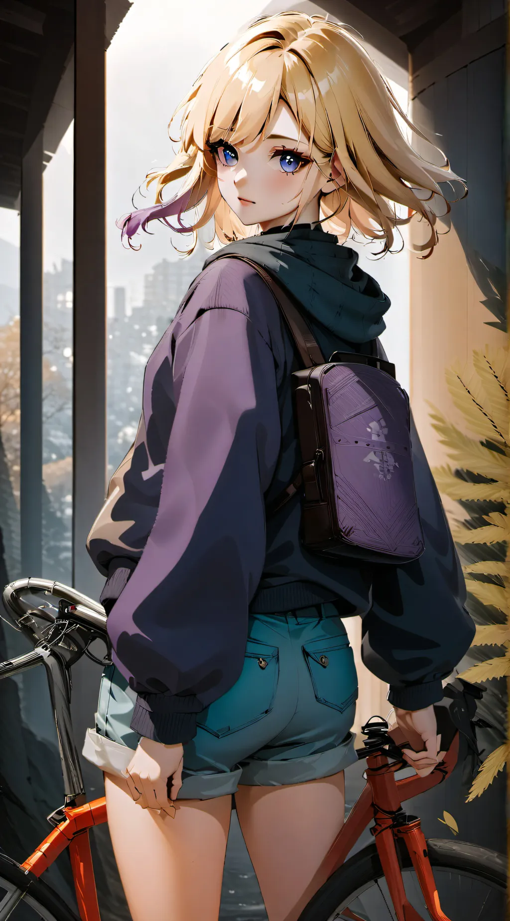 ai character: Crystal background
