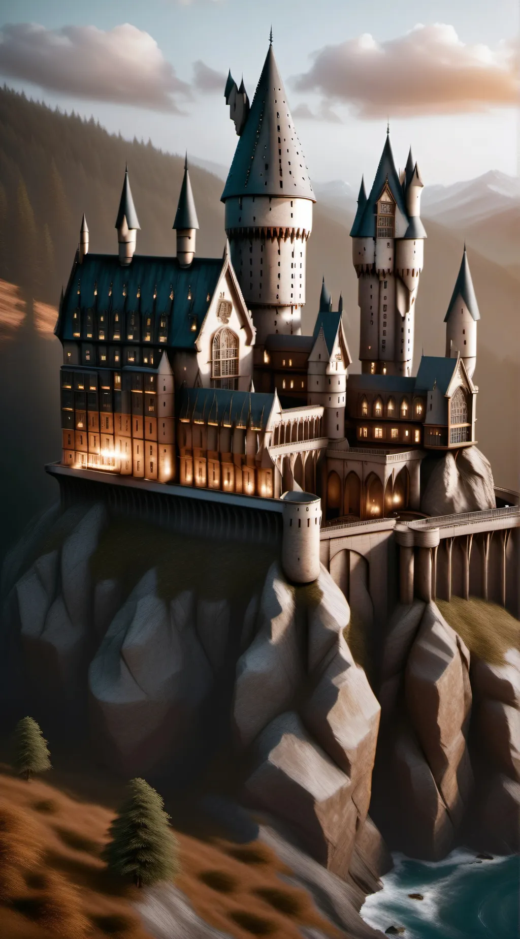 ai character: Slytherin roadtrip background