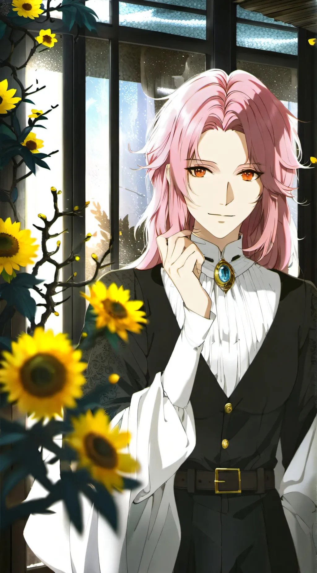 ai character: Akaza background