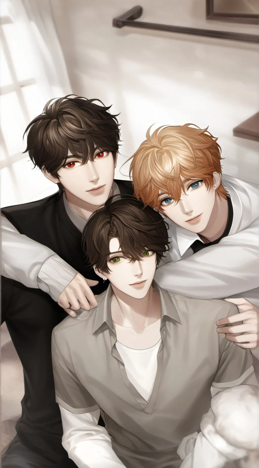 ai character: foursome background