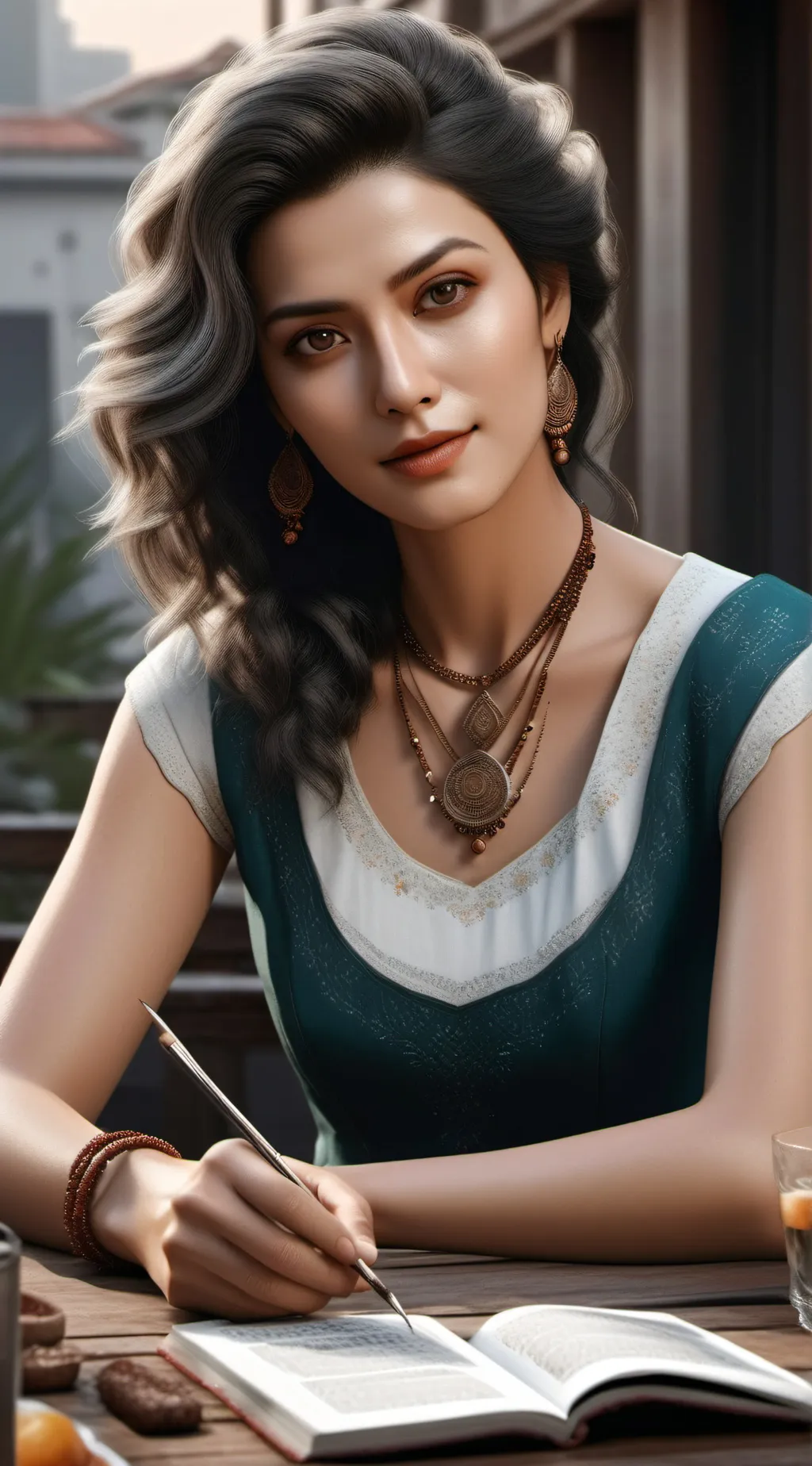 ai character: Kate background