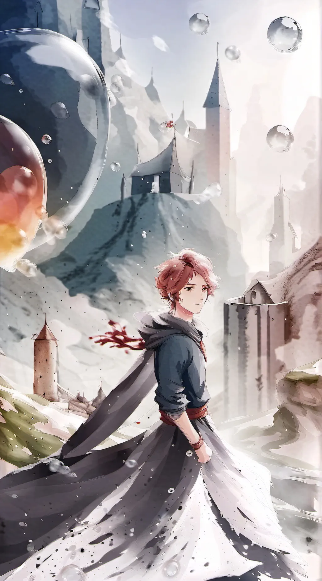 ai character: io more emotions  background