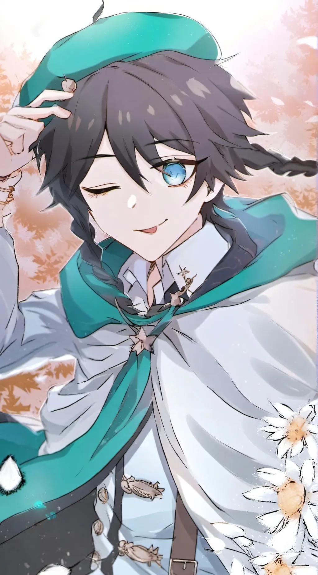 ai character: Venti background