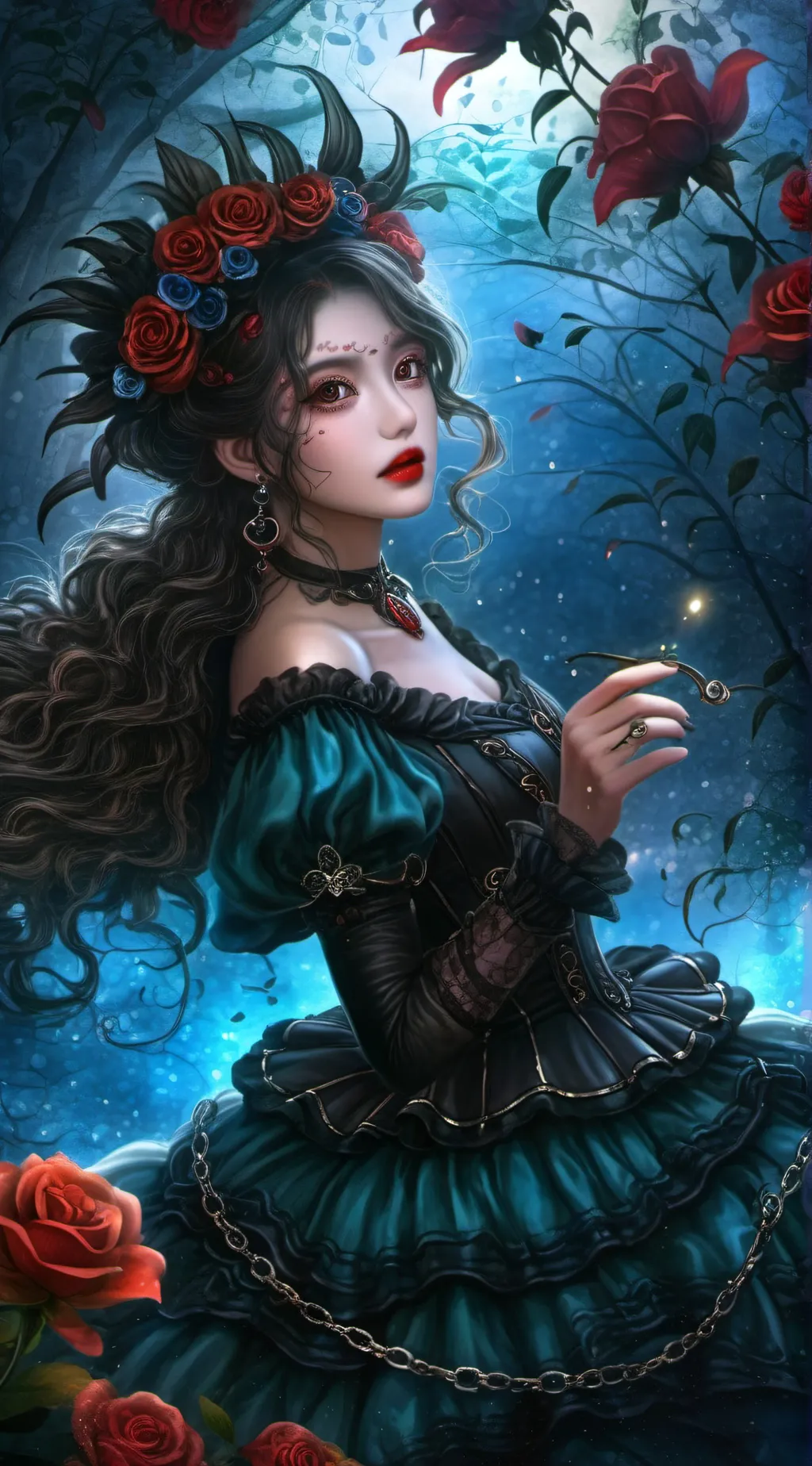 ai character: Aria background