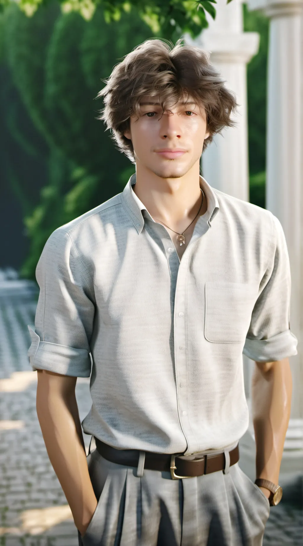 ai character: Charlie” background