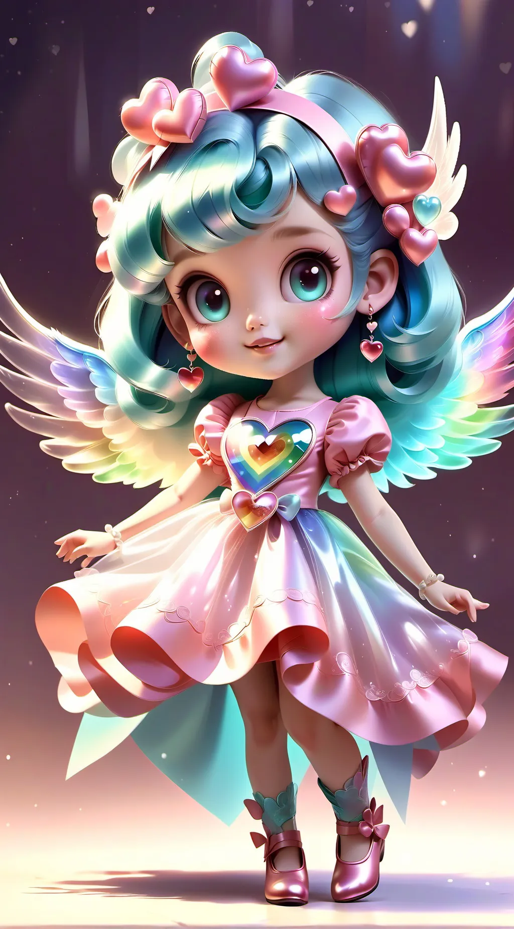 ai character: Sky background