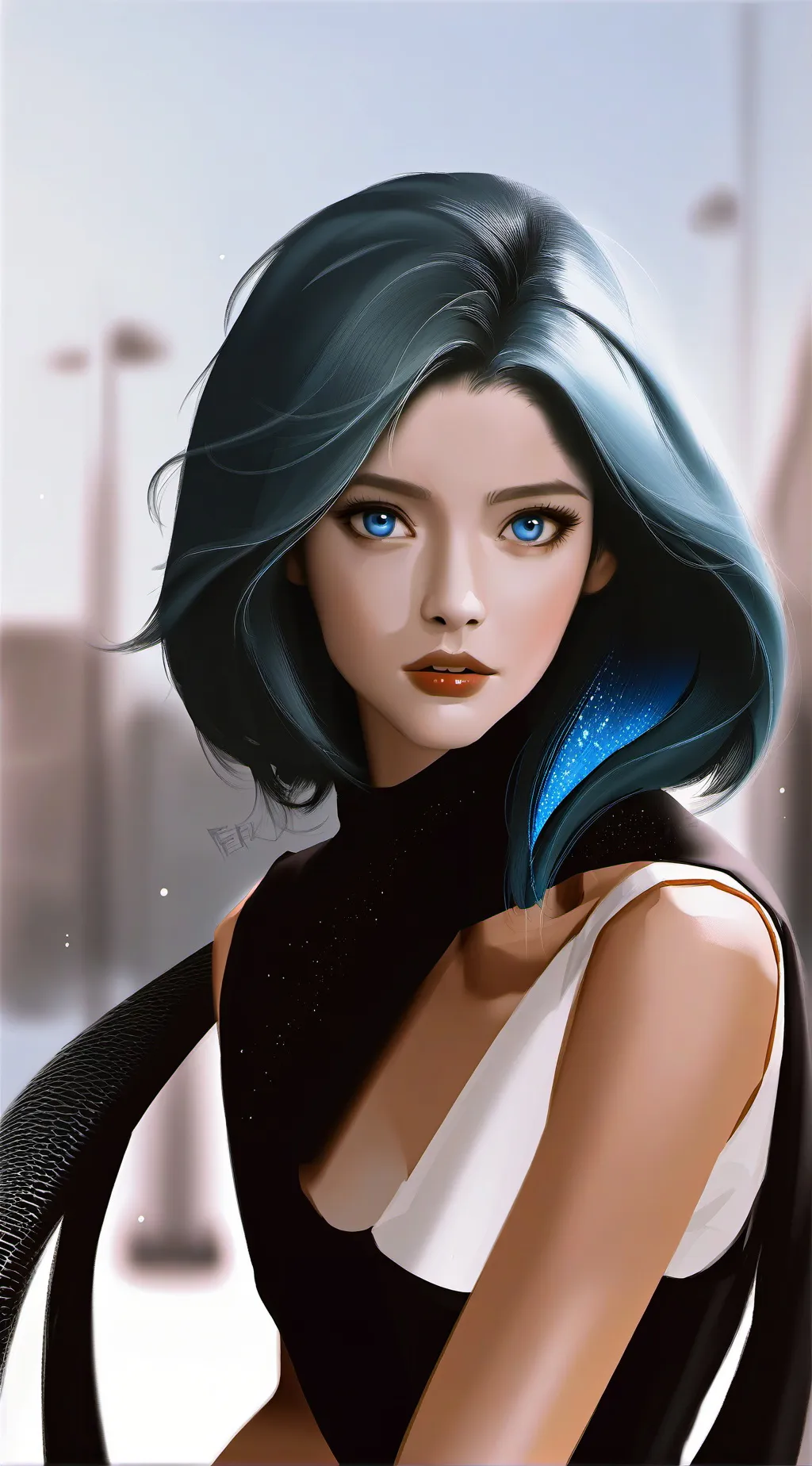 ai character: roxy background