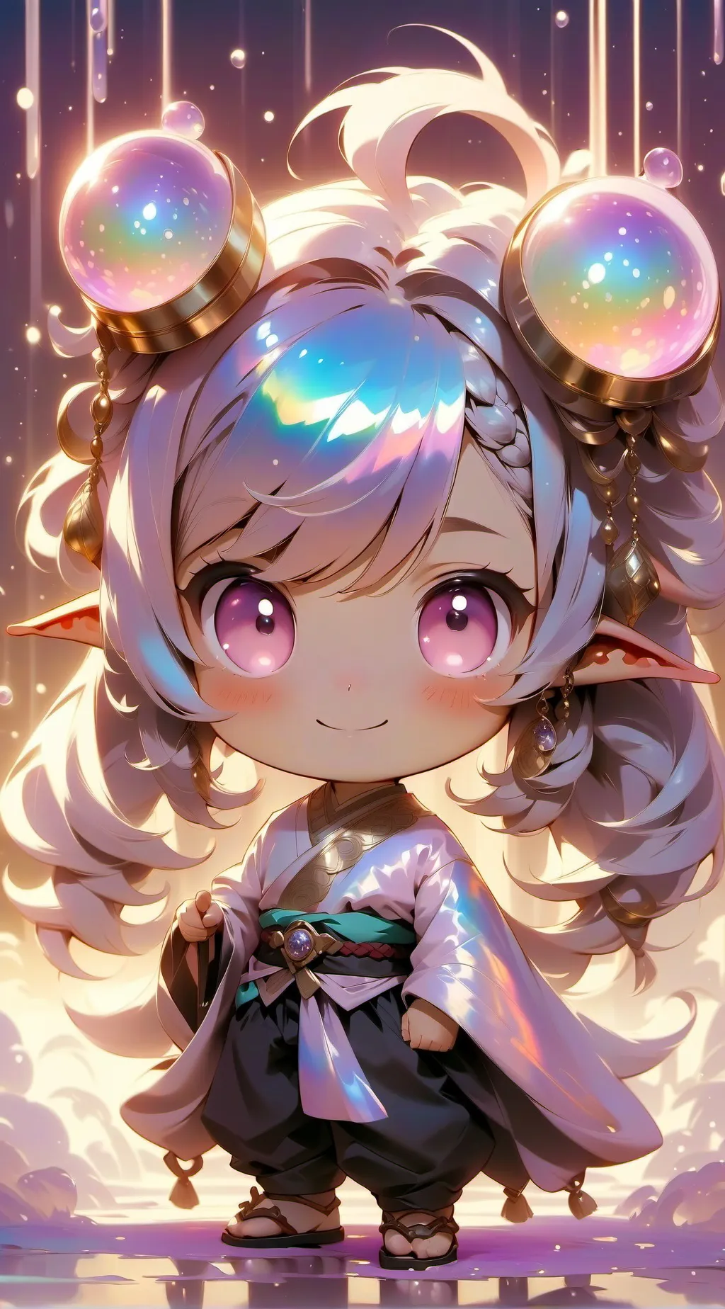 ai character: komi can't communi background