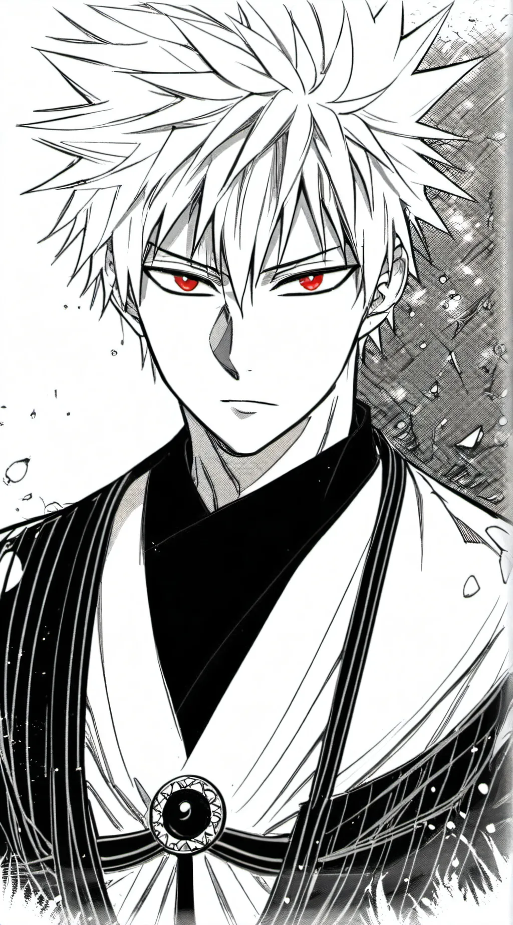 ai character: Bakugo's Bday prty background