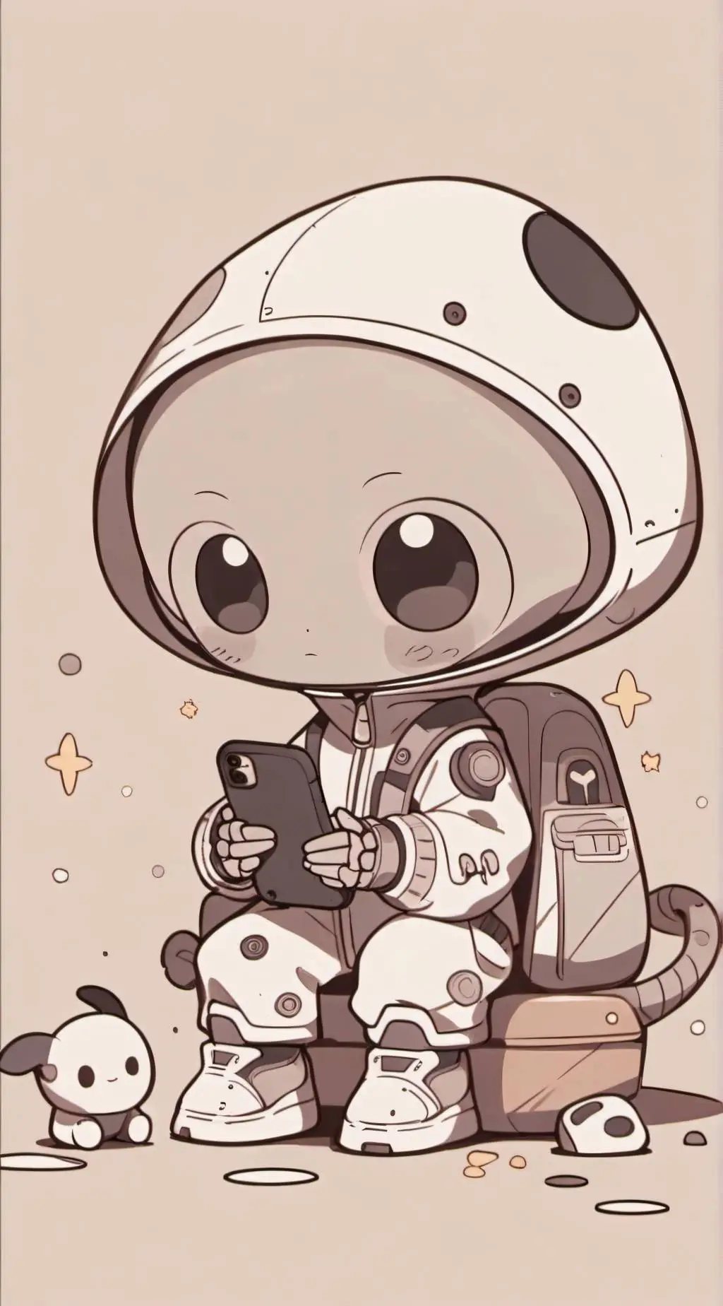 ai character: ALPHABET !! background