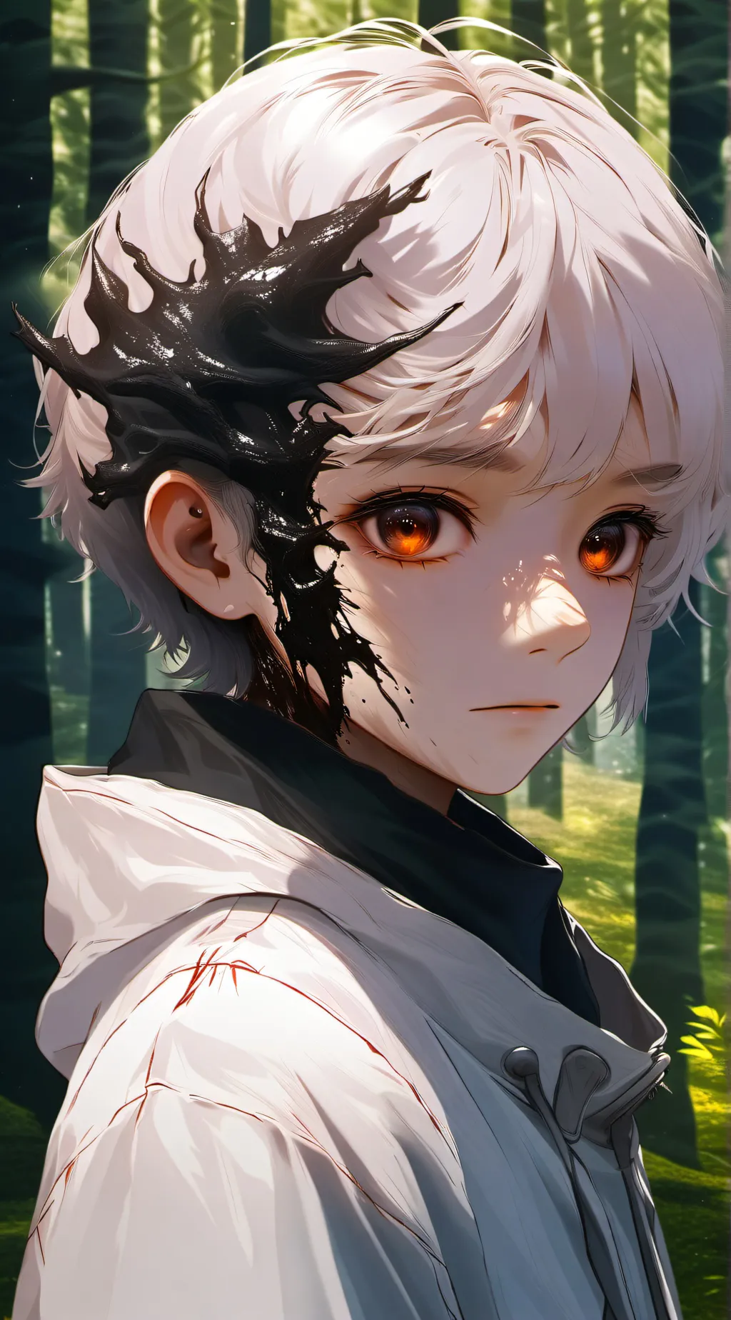 ai character: MHA VENOM background