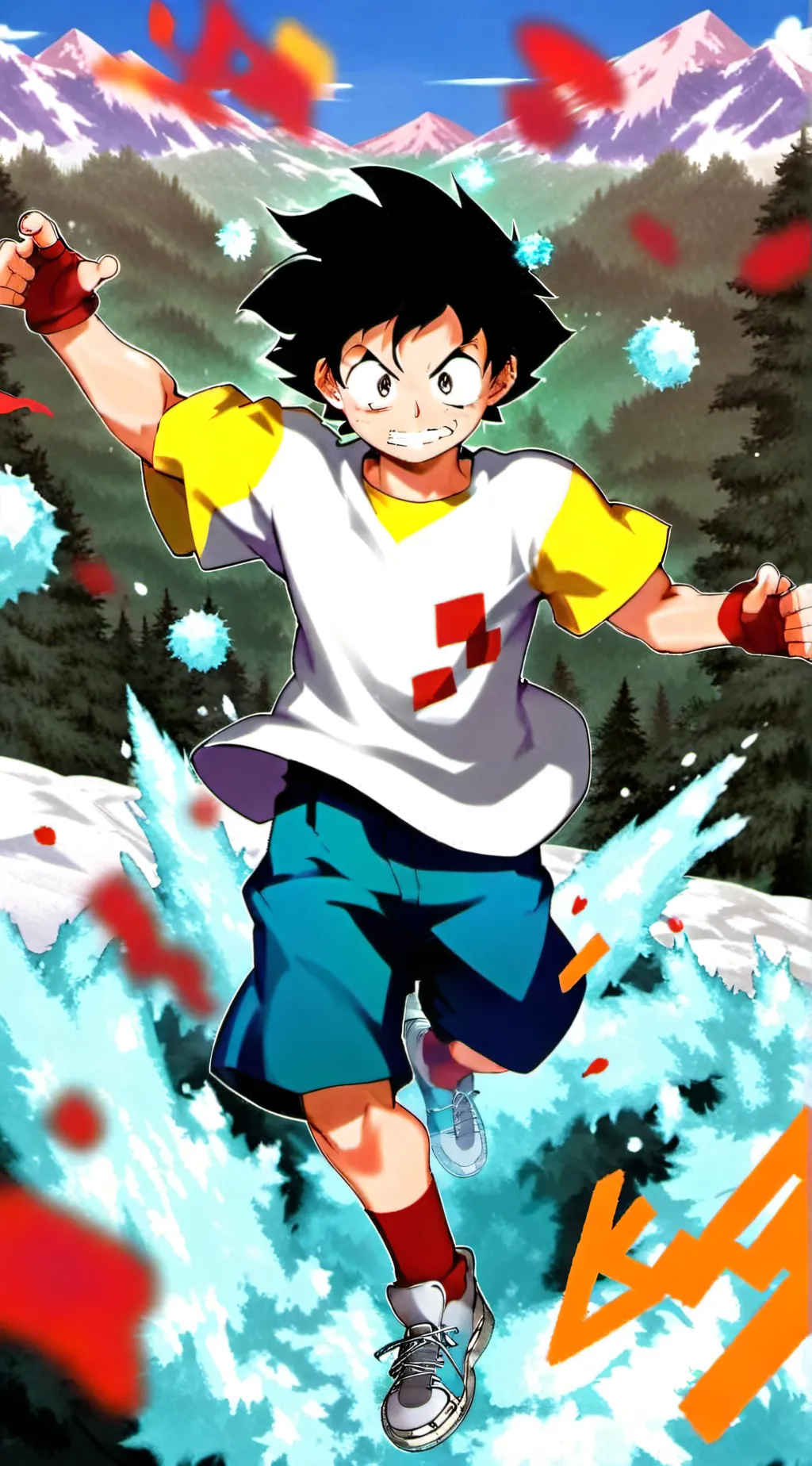 ai character: Mha background