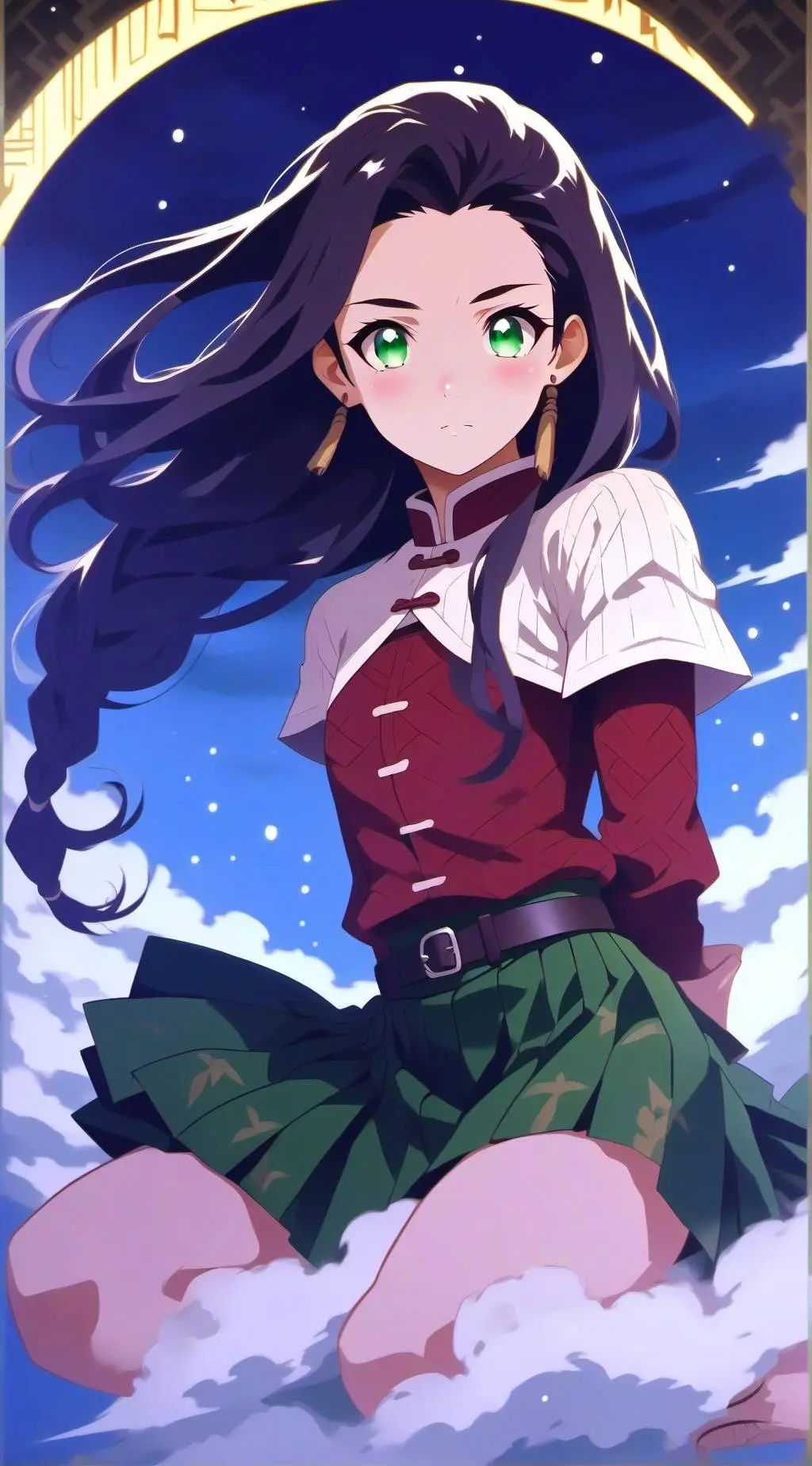 ai character: Hashira background