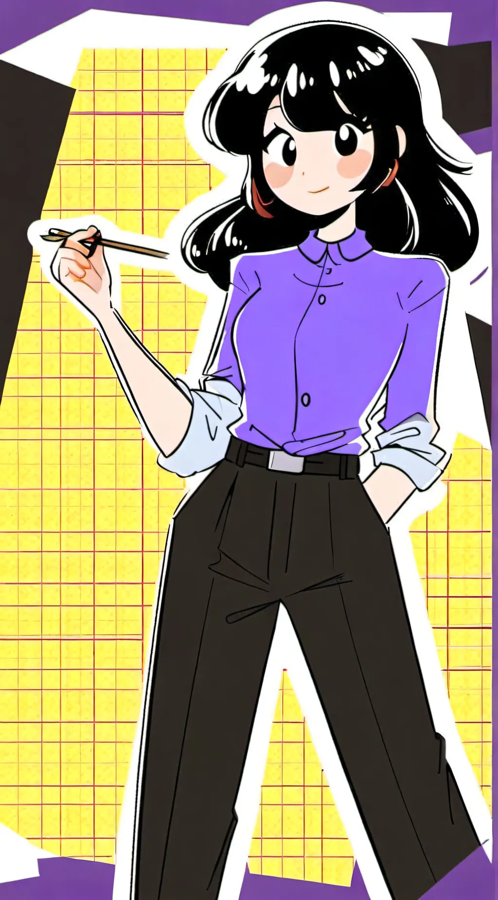 ai character: Jaiden Animations background
