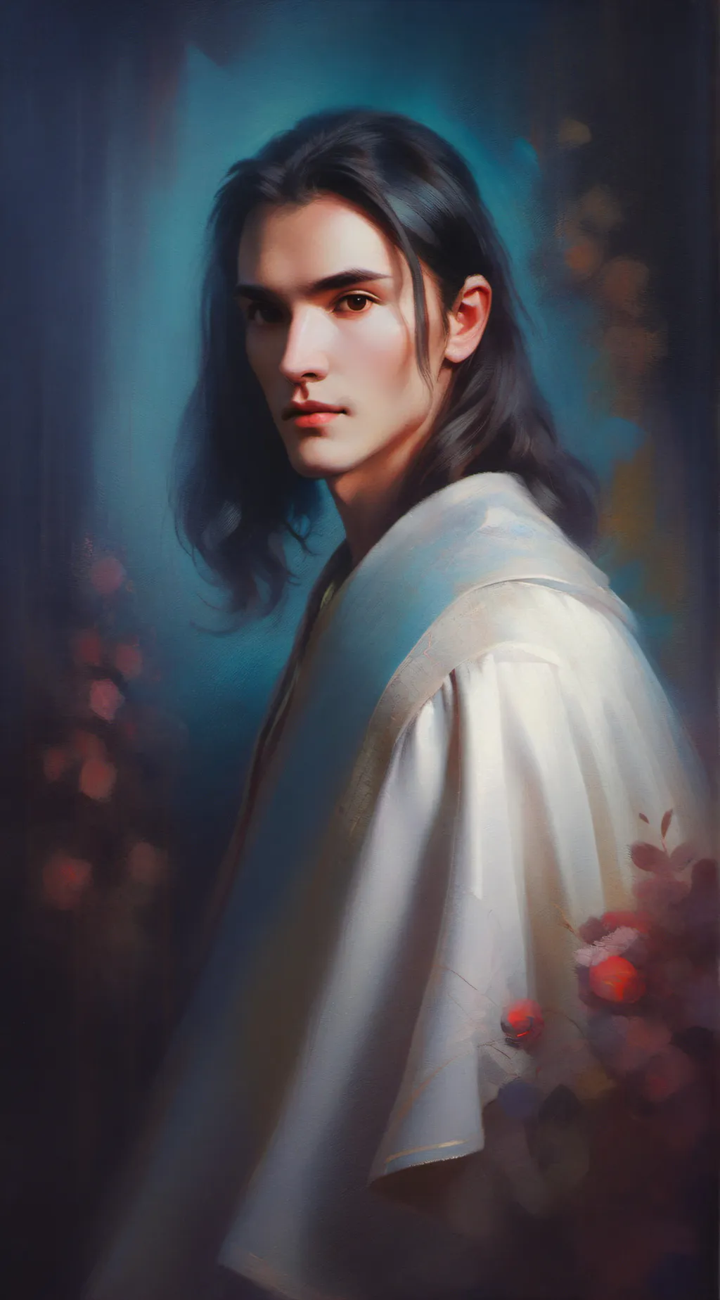 ai character: Leo background