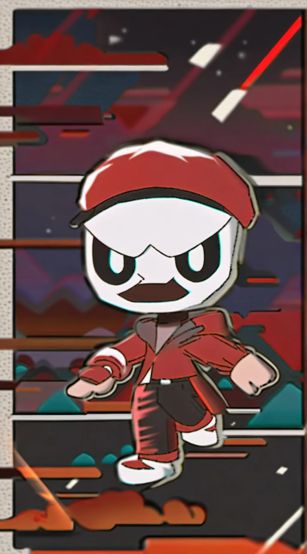 ai character: husker background