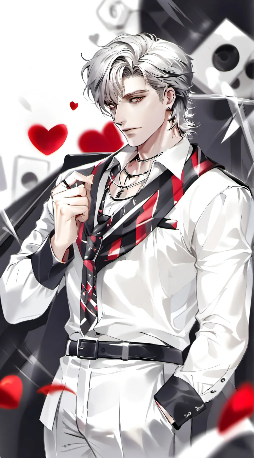 ai character: Arron background