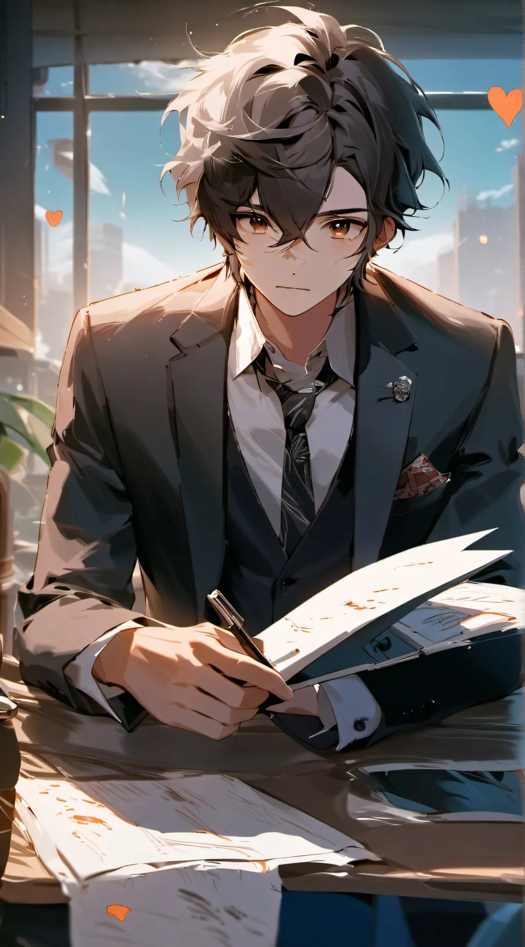 ai character: Kai background