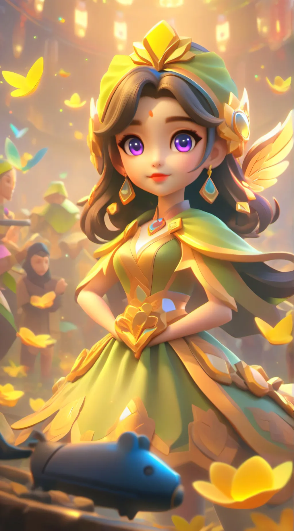 ai character: Girlfriend  background