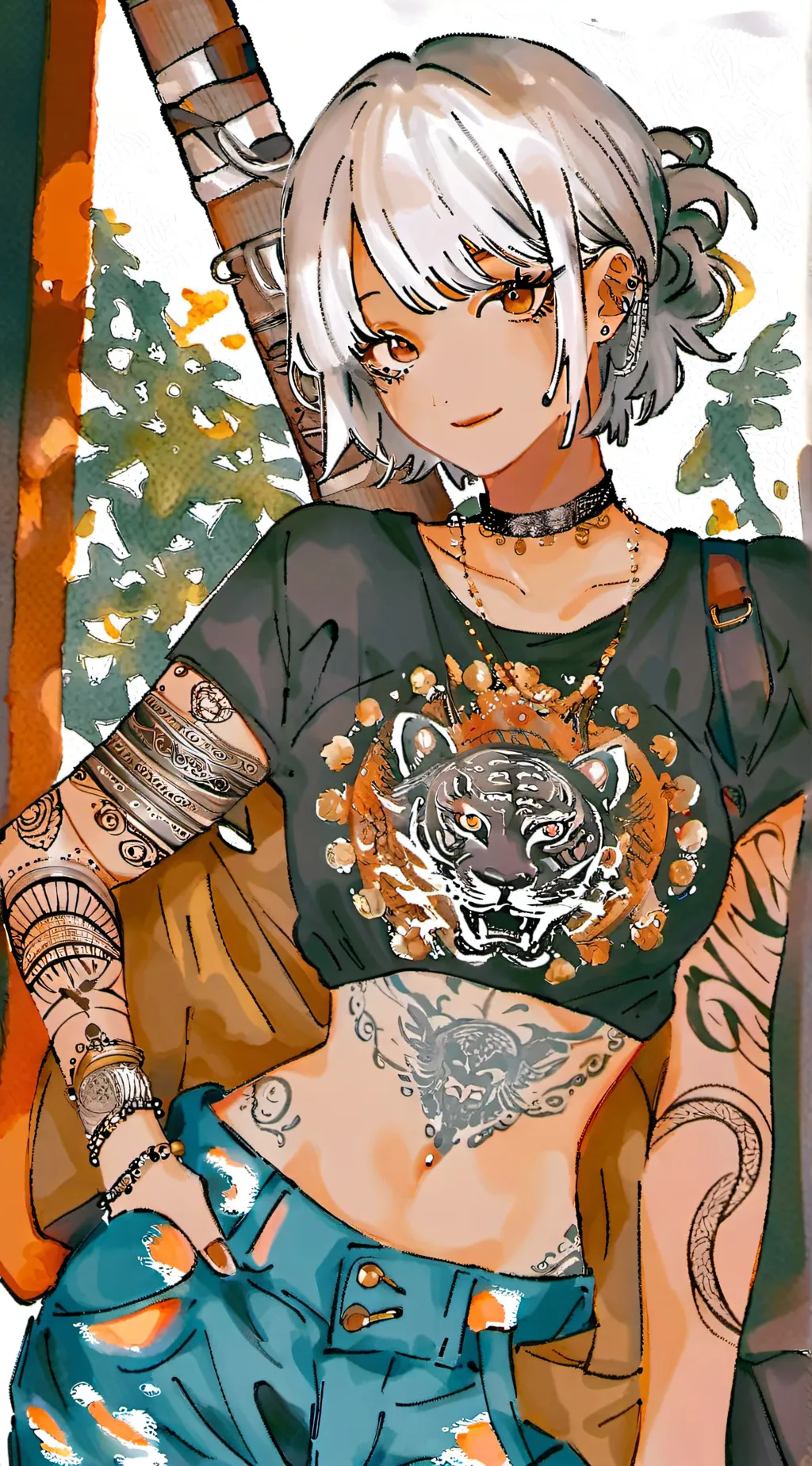 ai character: Kira background