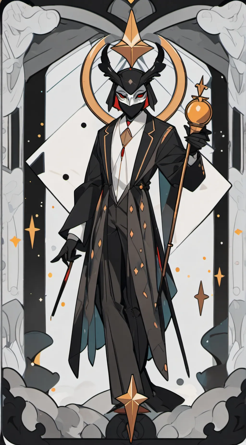 ai character: stolas background