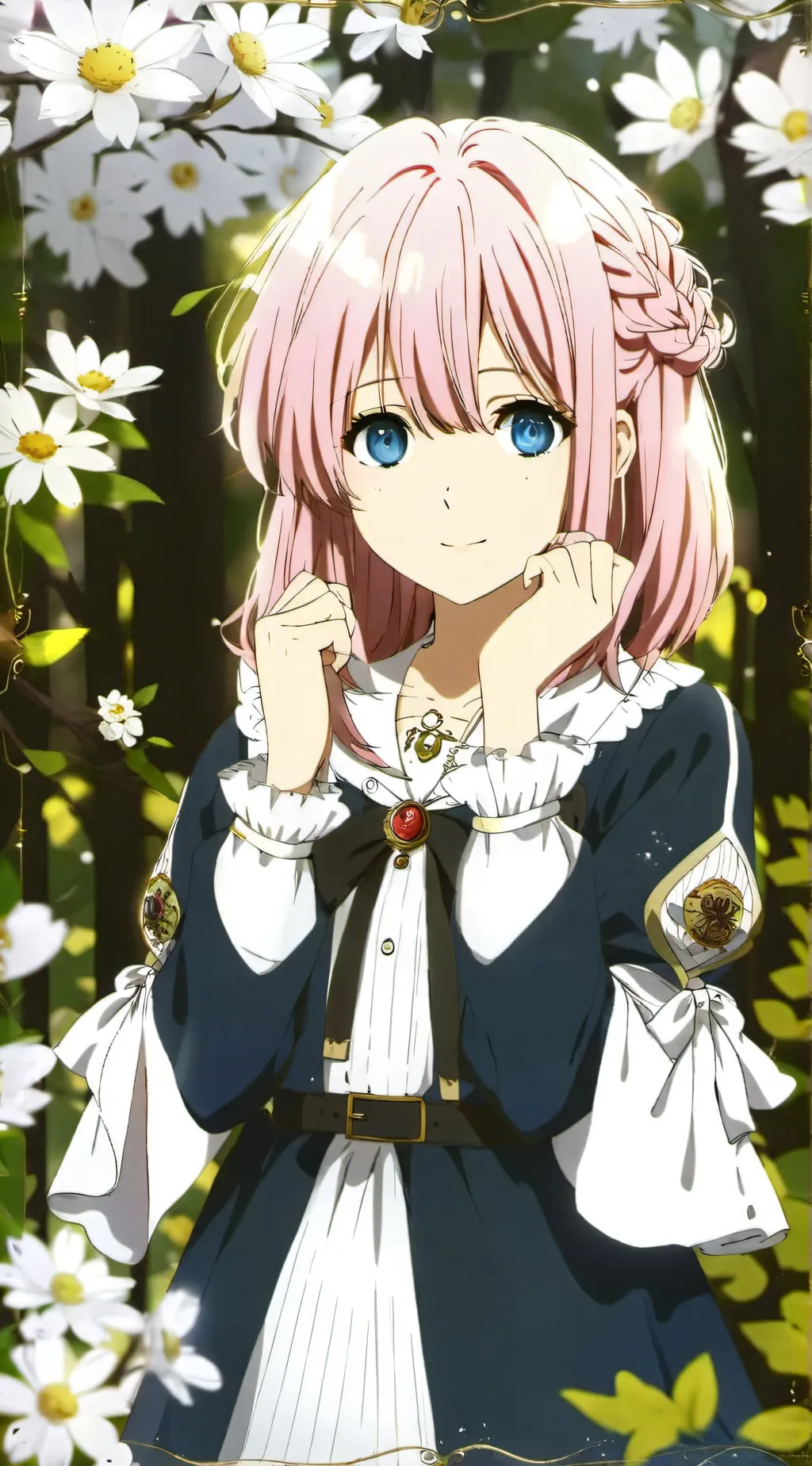 ai character: Luna background