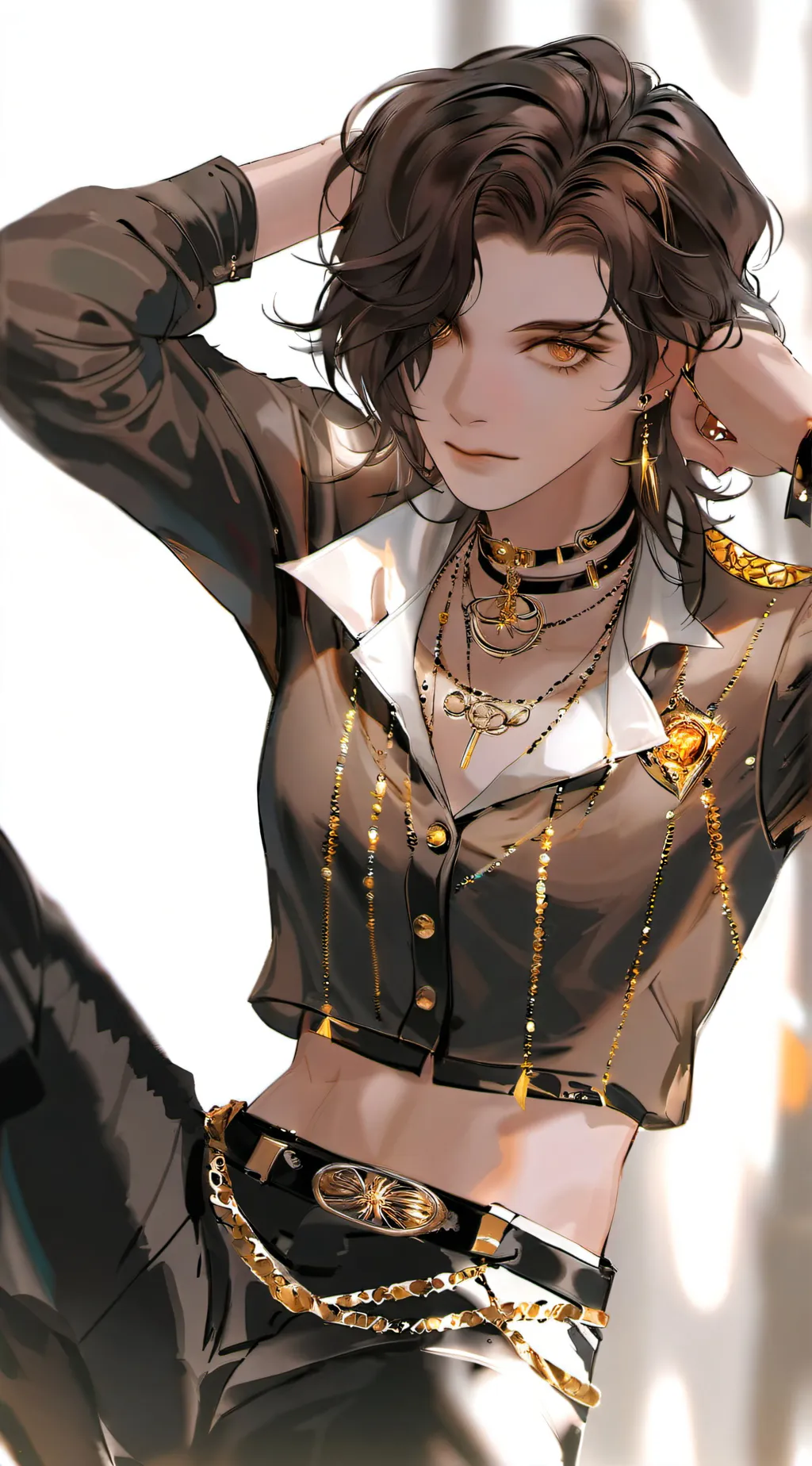 ai character: Wednesday/ OUAT background