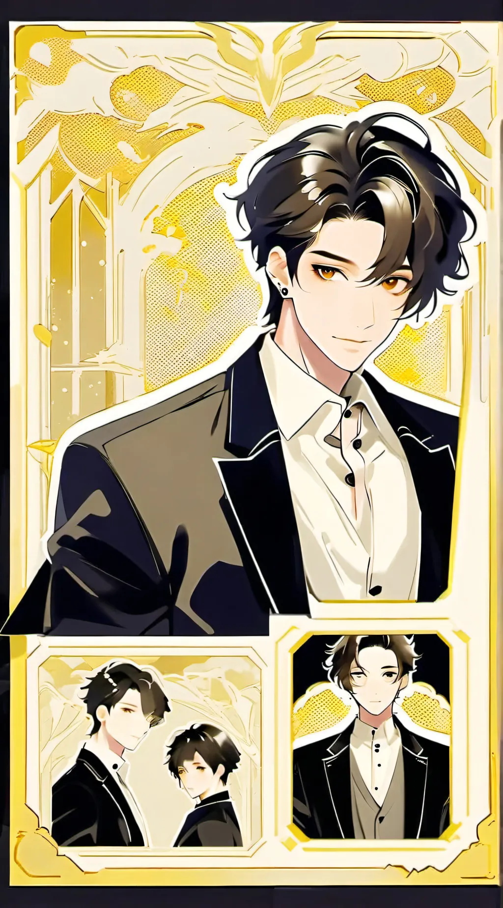 ai character: Bacon! background