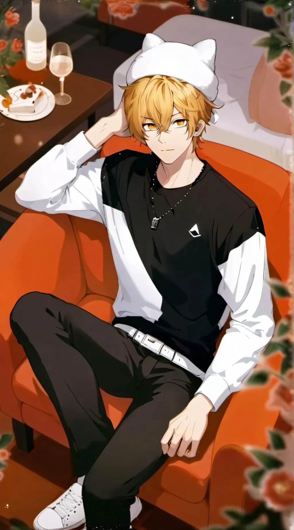 ai character: Max background