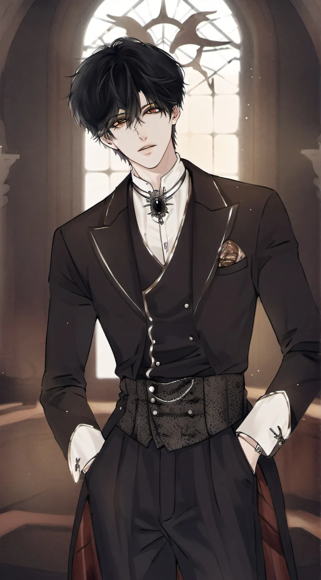 ai character: ✰Eiijah✰ background