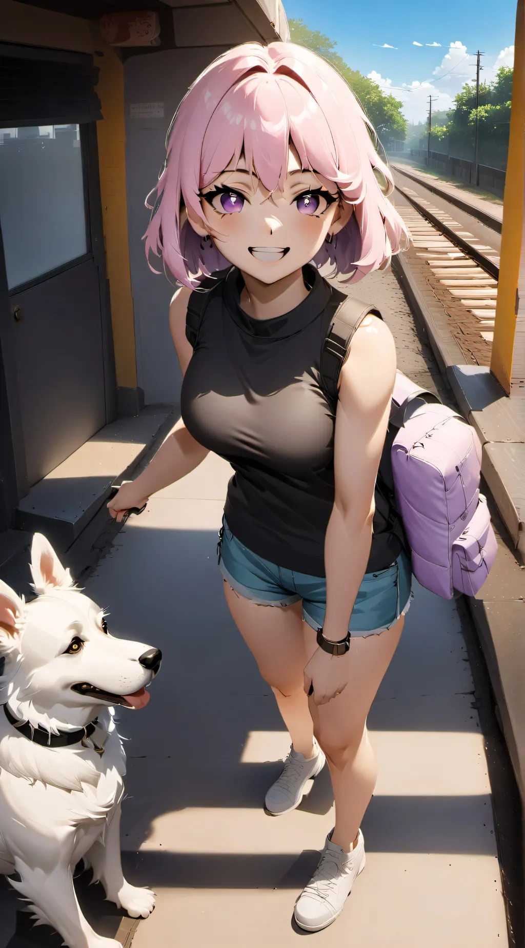 ai character: Amy background