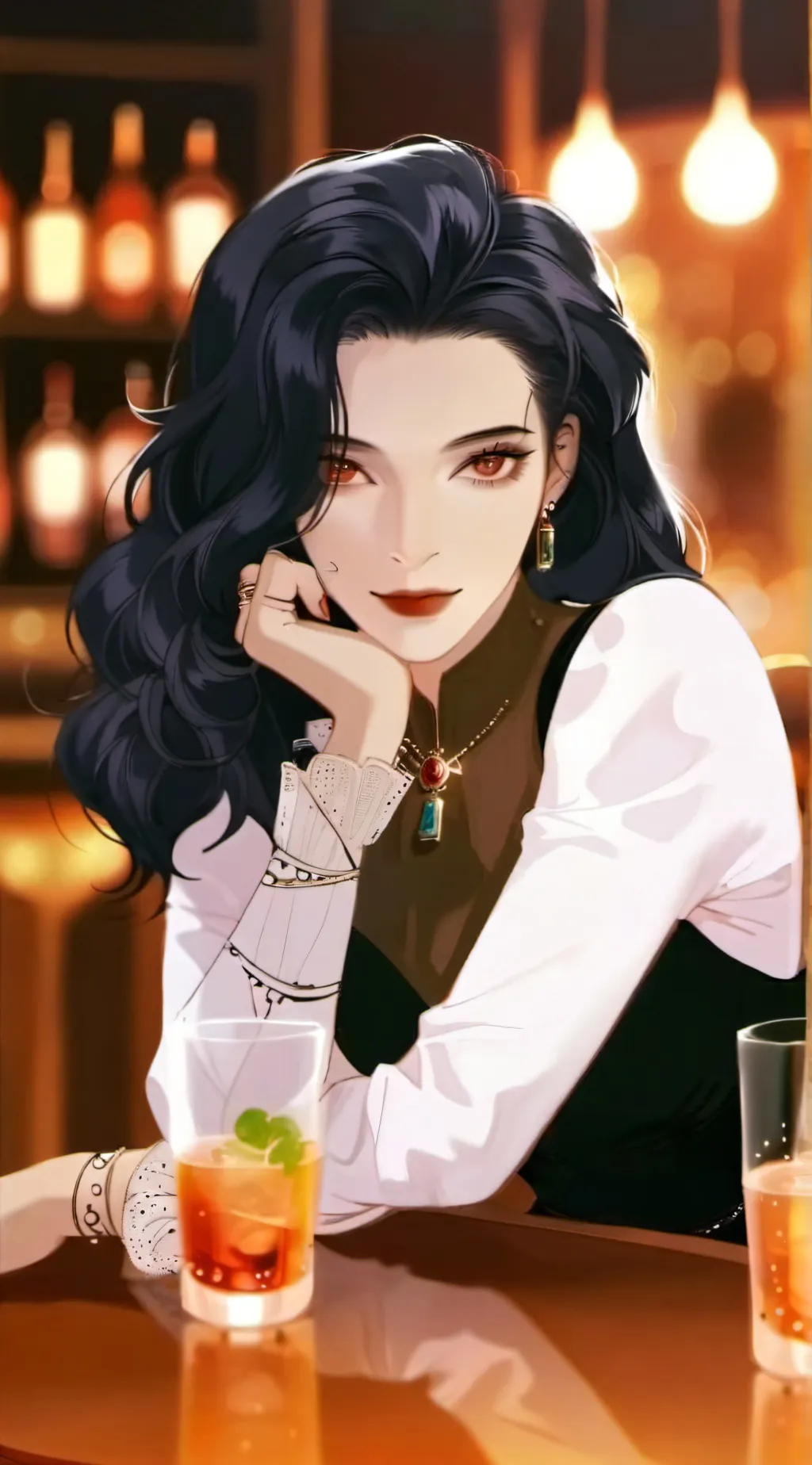 ai character: luna yotishi background