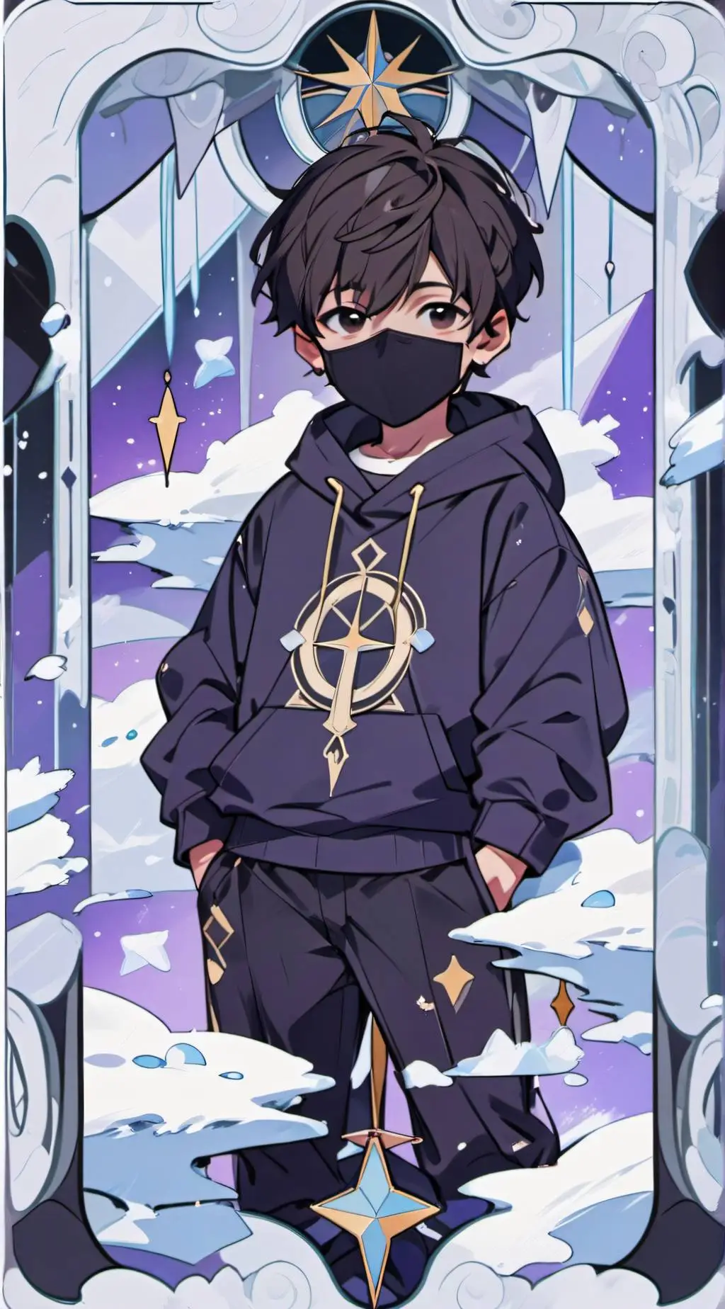 ai character: mha  background