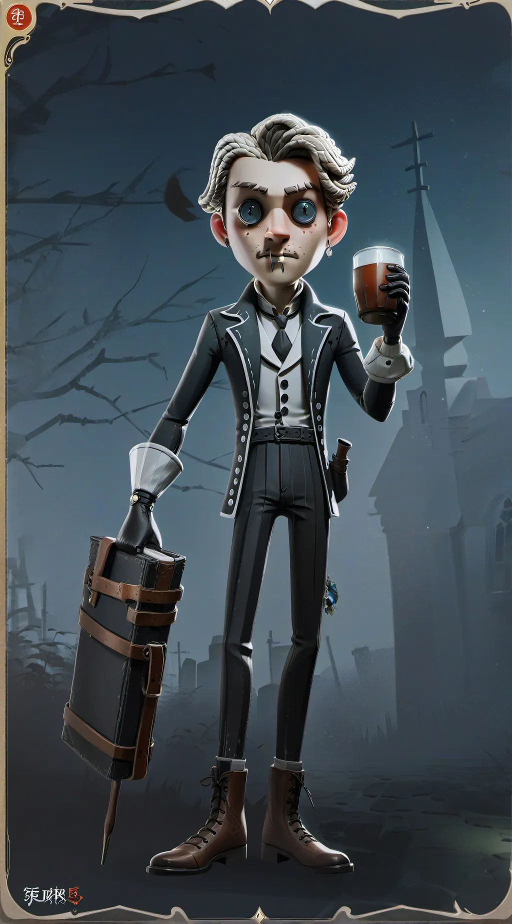 ai character: The Borg  background